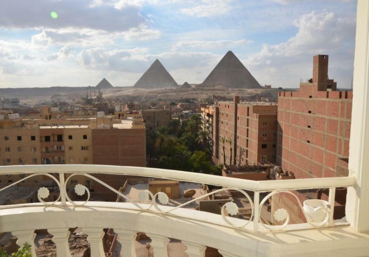 Kafret el-Gabal Full Pyramids View Apartment With Balcony For 8 P מראה חיצוני תמונה